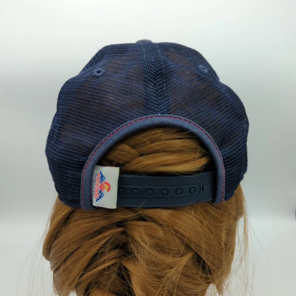 Colorado LTD Denver Limited Mountain Skyline Hat Cap SnapBack Mesh Trucker Style